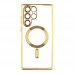 Чохол TPU Metallic Full Camera with Magsafe для Samsung Galaxy S22 Ultra 5G (S908) Чохол TPU Metallic Full Camera with Magsafe для Samsung Galaxy S22 Ultra 5G (S908)