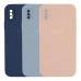 Чохол Silicone Case Square Full Camera для iPhone X/Xs