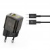 Мережевий Зарядний Пристрій XO CE05 PD30W+QC3.0 Type-C to Type-C