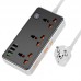 Мережевий Подовжувач Hoco AC8A PD30W/QC18W/1C3A 1.5m Мережевий Подовжувач Hoco AC8A PD30W/QC18W/1C3A 1.5m