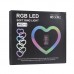 Лампа RGB JM33-13 33cm (Heart Style)