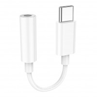Перехідник Hoco LS35 Type-C to AUX 3.5mm (female) 8cm Перехідник Hoco LS35 Type-C to AUX 3.5mm (female) 8cm