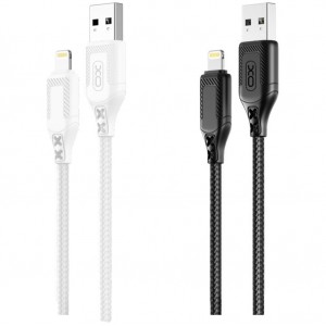 Кабель USB XO NB235 Zebra series Braided 2.4A Lightning Кабель USB XO NB235 Zebra series Braided 2.4A Lightning