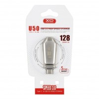 USB флеш-накопичувач XO U50 USB3.0+Type C 128GB