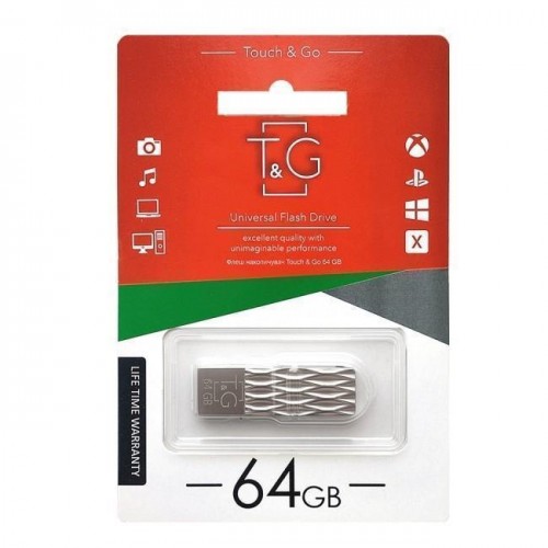 USB флеш-накопичувач T&G 64gb Metal 103