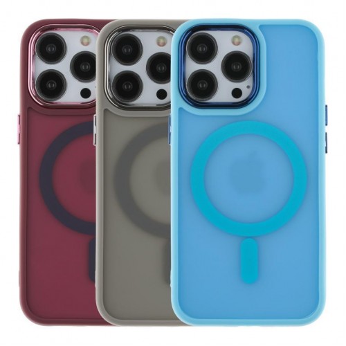 Чохол TPU+PC Space Magnetic Color with Magsafe для iPhone 13 Pro