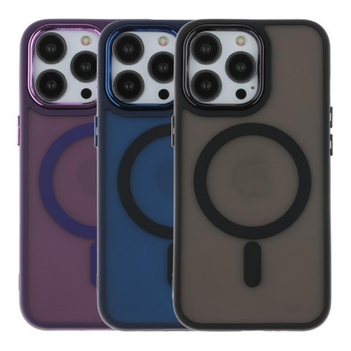 Чохол TPU+PC Space Magnetic Color with Magsafe для iPhone 13 Pro Max
