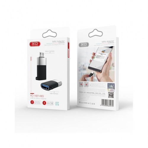 Перехідник XO NB149-G USB2.0 TO MICRO connector