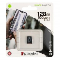 Карта Пам'яті Kingston Canvas Select Plus microSDXC (UHS-1) 128gb 10 Class