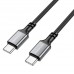 Кабель USB Borofone BX83 60W (20V/3A) Silicone Type-C to Type-C