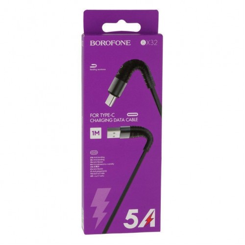 Кабель USB Borofone BX32 Munificent Type-C 1m М'ята упаковка