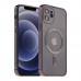 Чохол TPU Metallic Full Camera with Magsafe для iPhone 12