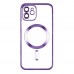 Чохол TPU Metallic Full Camera with Magsafe для iPhone 12 Чохол TPU Metallic Full Camera with Magsafe для iPhone 12
