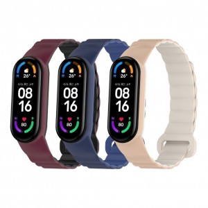 Ремінець для Xiaomi Mi Band 3/4/5/6/7 Silicone Link
