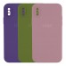 Чохол Silicone Case Square Full Camera для iPhone Xs Max