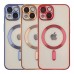 Чохол TPU Metallic Full Camera with Magsafe для iPhone 15