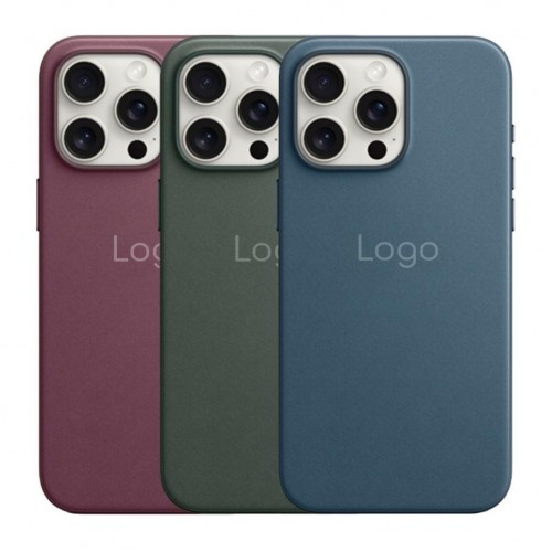 Чохол FineWoven Case with MagSafe для iPhone 15 Pro Max