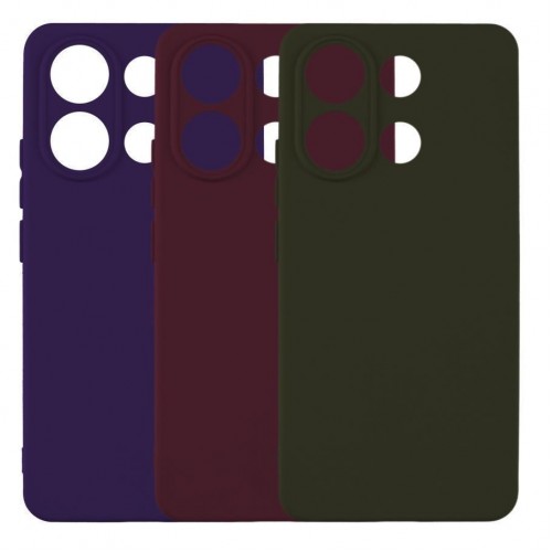Чохол Silicone Cover Full Camera (A) для Xiaomi Redmi Note 13 Pro 4G/Poco M6 Pro 4G