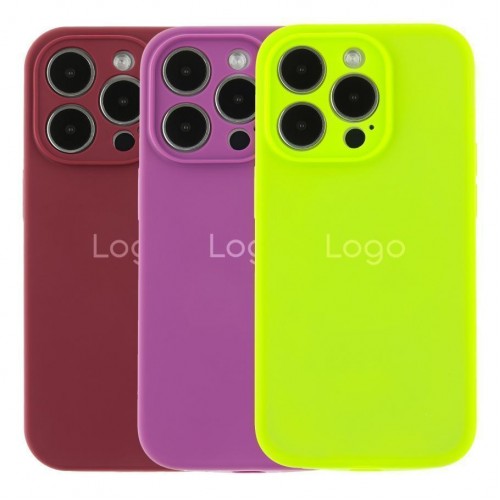 Чохол Silicone Case Full Size with Frame для iPhone 14 Pro Max