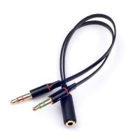 Розділювач Аудіо виходу Aux 3.5mm (Female) to 2Aux 3.5mm (Male) Розділювач Аудіо виходу Aux 3.5mm (Female) to 2Aux 3.5mm (Male)