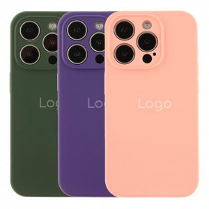 Чохол Silicone Case Full Size with Frame для iPhone 15 Pro Max