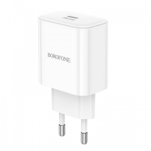 Мережевий Зарядний Пристрій Borofone BA81A 1USB-C PD/QC 20W