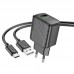 Мережевий Зарядний Пристрій Hoco CS21A 1USB QC 18W+USB to Type-C Мережевий Зарядний Пристрій Hoco CS21A 1USB QC 18W+USB to Type-C