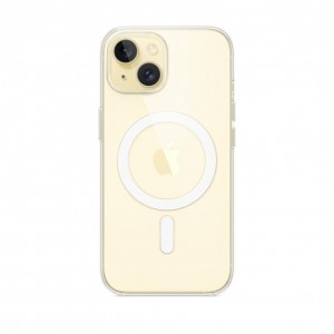 Чохол TPU Clear Case with Magsafe для iPhone 15