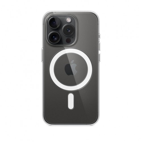 Чохол TPU Clear Case with Magsafe для iPhone 15 Pro