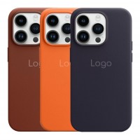 Чохол Leather Case with MagSafe для iPhone 15 Pro Чохол Leather Case with MagSafe для iPhone 15 Pro