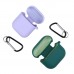 Футляр Silicone Case with microfibra для Airpods Pro