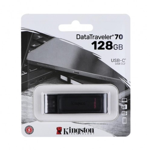 USB флеш-накопичувач 3.2 Kingston DataTraveler 70 128gb