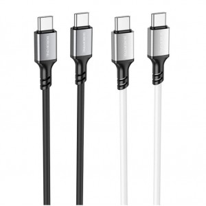 Кабель USB Borofone BX83 60W (20V/3A) Silicone Type-C to Type-C Кабель USB Borofone BX83 60W (20V/3A) Silicone Type-C to Type-C