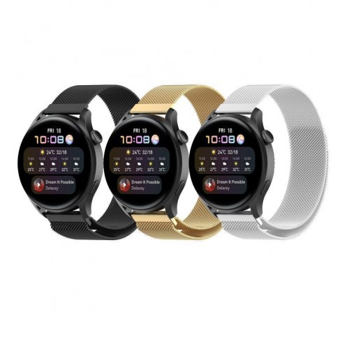 Ремінець Універс 22mm Milanese loop для Samsung/Amazfit/Huawei