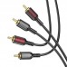 Кабель Аудiо Borofone BL13 dual RCA to dual RCA 1,5M Кабель Аудiо Borofone BL13 dual RCA to dual RCA 1,5M