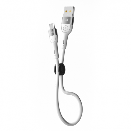 Кабель USB Ridea RC-XS51 X-Silicone MicroUSB 3A 0.25m