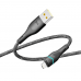 Кабель USB Ridea RC-RL15 RGB Light Lightning 12W 1.2m