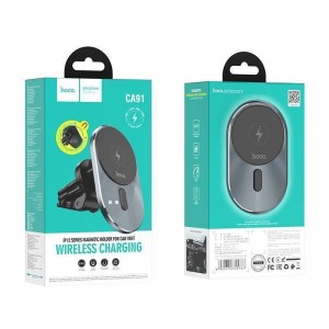 Автотримач Hoco CA91 Magnetic Wireless 15W Автотримач Hoco CA91 Magnetic Wireless 15W