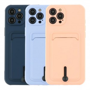 Чохол TPU Colorfull Pocket Card для iPhone 12 Pro Max