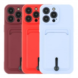 Чохол TPU Colorfull Pocket Card для iPhone 14 Pro Max