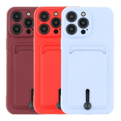 Чохол TPU Colorfull Pocket Card для iPhone 14 Pro Max