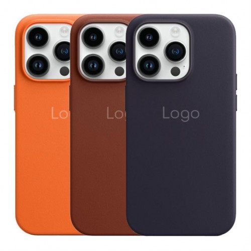 Чохол Leather Case with MagSafe для iPhone 14 Pro Max