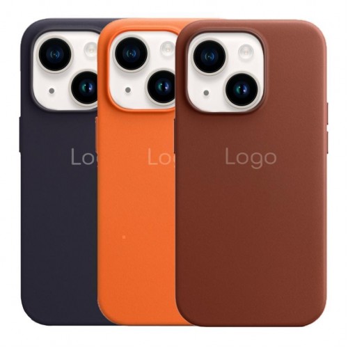 Чохол Leather Case with MagSafe для iPhone 14