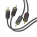 Кабель Aux Hoco UPA29 dual RCA to dual RCA 1.5m Кабель Aux Hoco UPA29 dual RCA to dual RCA 1.5m