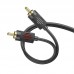 Кабель Aux Hoco UPA29 dual RCA to dual RCA 1.5m Кабель Aux Hoco UPA29 dual RCA to dual RCA 1.5m