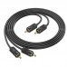 Кабель Aux Hoco UPA29 dual RCA to dual RCA 1.5m Кабель Aux Hoco UPA29 dual RCA to dual RCA 1.5m