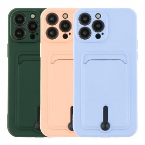 Чохол TPU Colorfull Pocket Card для iPhone 13 Pro Max