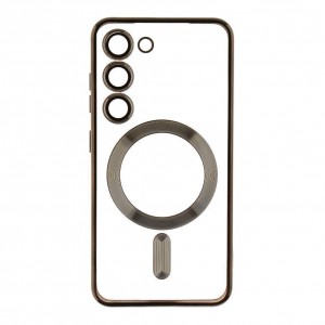 Чохол TPU Metallic Full Camera with Magsafe для Samsung Galaxy S23 5G (S911)