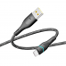 Кабель USB Ridea RC-RL15 RGB Light Type-C 3A 1.2m