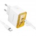 Мережевий Зарядний Пристрій Borofone BAS33A 2USB-C PD/QC45W Type-C to Type-C Мережевий Зарядний Пристрій Borofone BAS33A 2USB-C PD/QC45W Type-C to Type-C